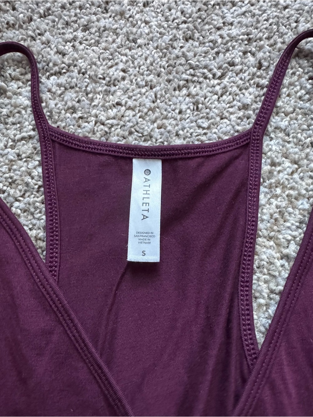 Athleta Nighttime Bliss Sleep Cami Short Set S Purple - Picture 2 of 8